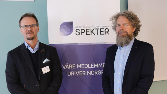 Glenn Ruud og Olav Kvam åpnet møteplass kompetanse 12. mai 2022