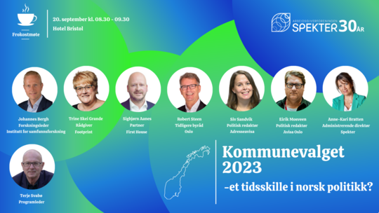 Kommunevalget 2023 - et tidsskille i norsk politikk?